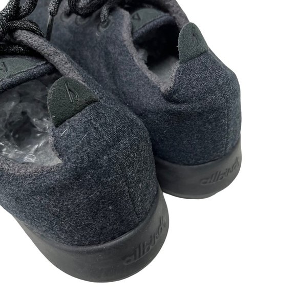 Allbirds SIZE 10 Mens Runners Black Gray Merino Wool Sneakers - Picture 5 of 10